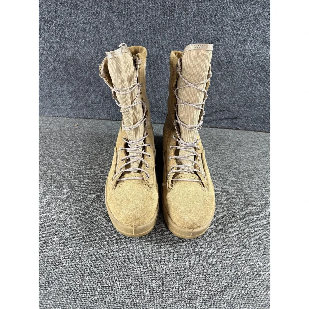 Belleville 330 DES ST Boots Mens 8.5 Beige Brown Suede Combat Work Vibram